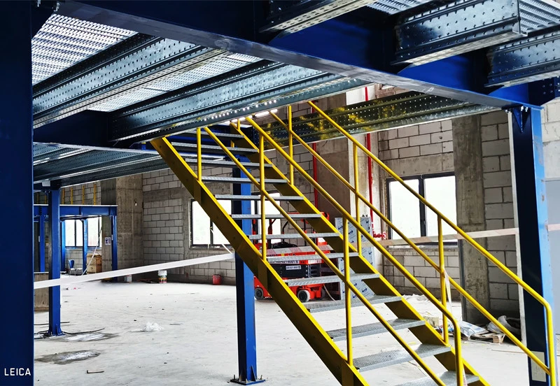 Warehouse Storage Heavy Duty Multi-Tier Steel Mezzanine