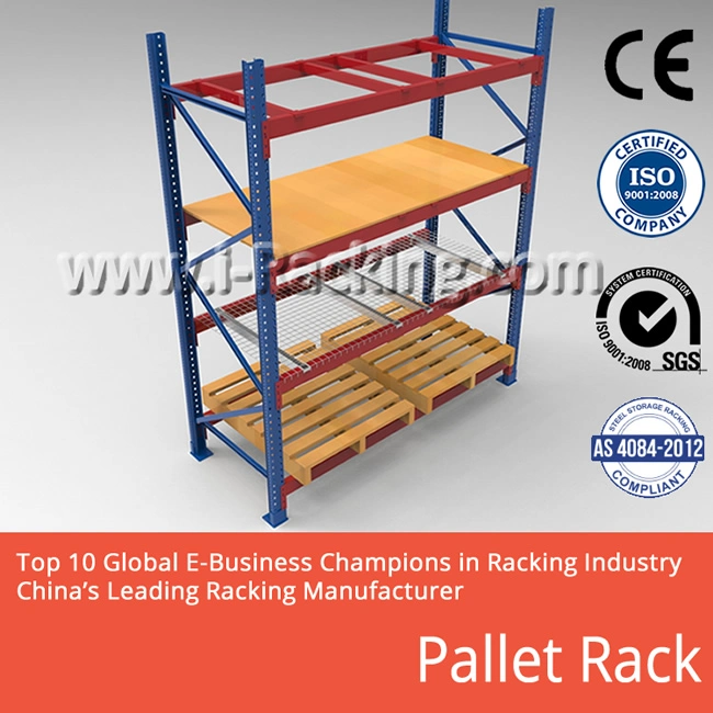 Industrial Warehouse Storage Heavy Duty Selective Metal Vna Pallet Rack