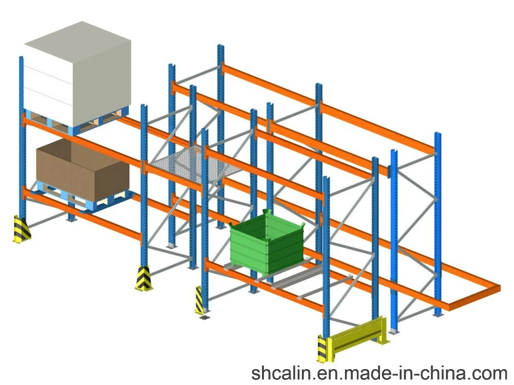 Adjustable Vna Warehouse Rack for Pallets