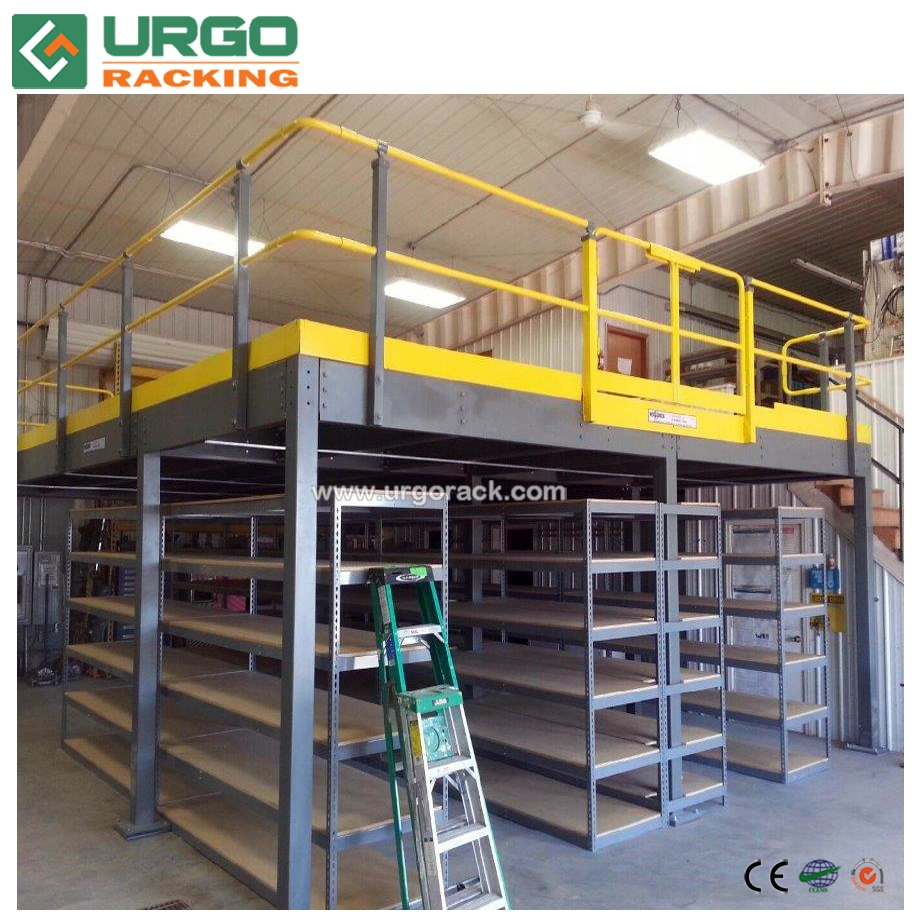 High Density Heavy Duty Warehouse Racking Multi Level Mezzanine Racking