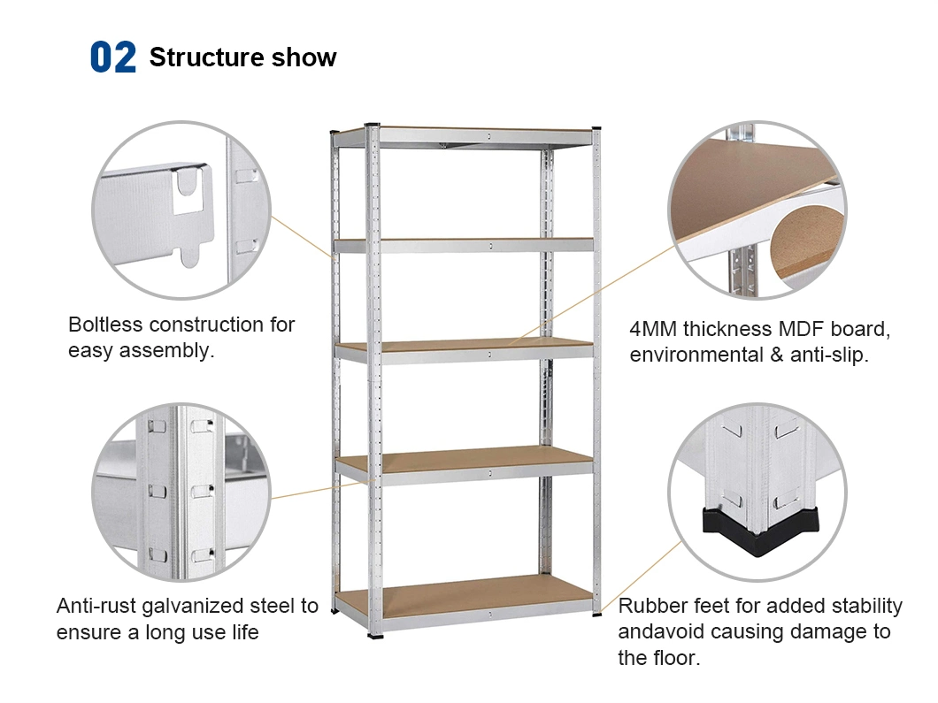 Boltless Garage Shelving Steel Shelving Boltless Rack Steel Boltless Shelf