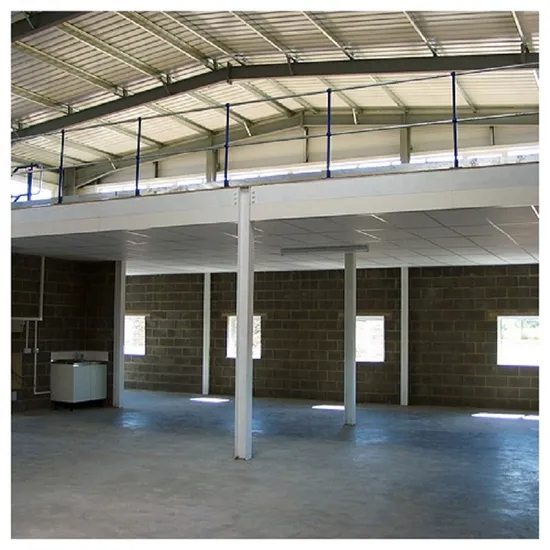 Unidad de estantería ajustable de almacén de acero prefabricado SP220 entresuelo de almacén